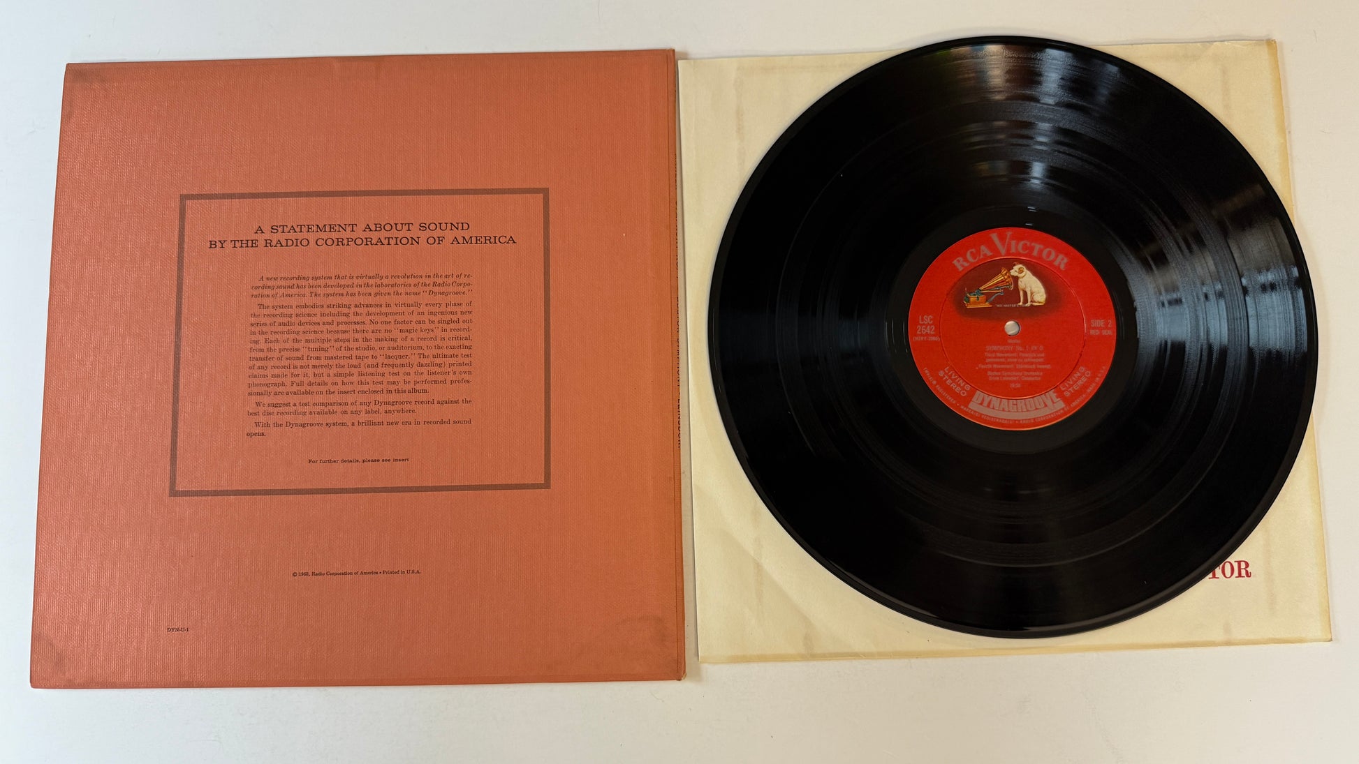 Gustav Mahler Symphony No. 1 Used Vinyl LP VG+\VG+