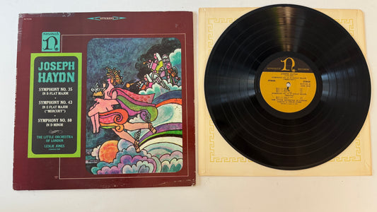 Joseph Haydn Symphony No. 35 In B-Flat Major • Symphony No. 43 In E-Flat Major ("Mercury") • Symphony No. 80 In D Minor Used Vinyl LP VG+\VG