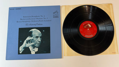 Robert Schumann Symphony No. 4 / Leonore Overture No. 3 Used Vinyl LP VG+\VG+
