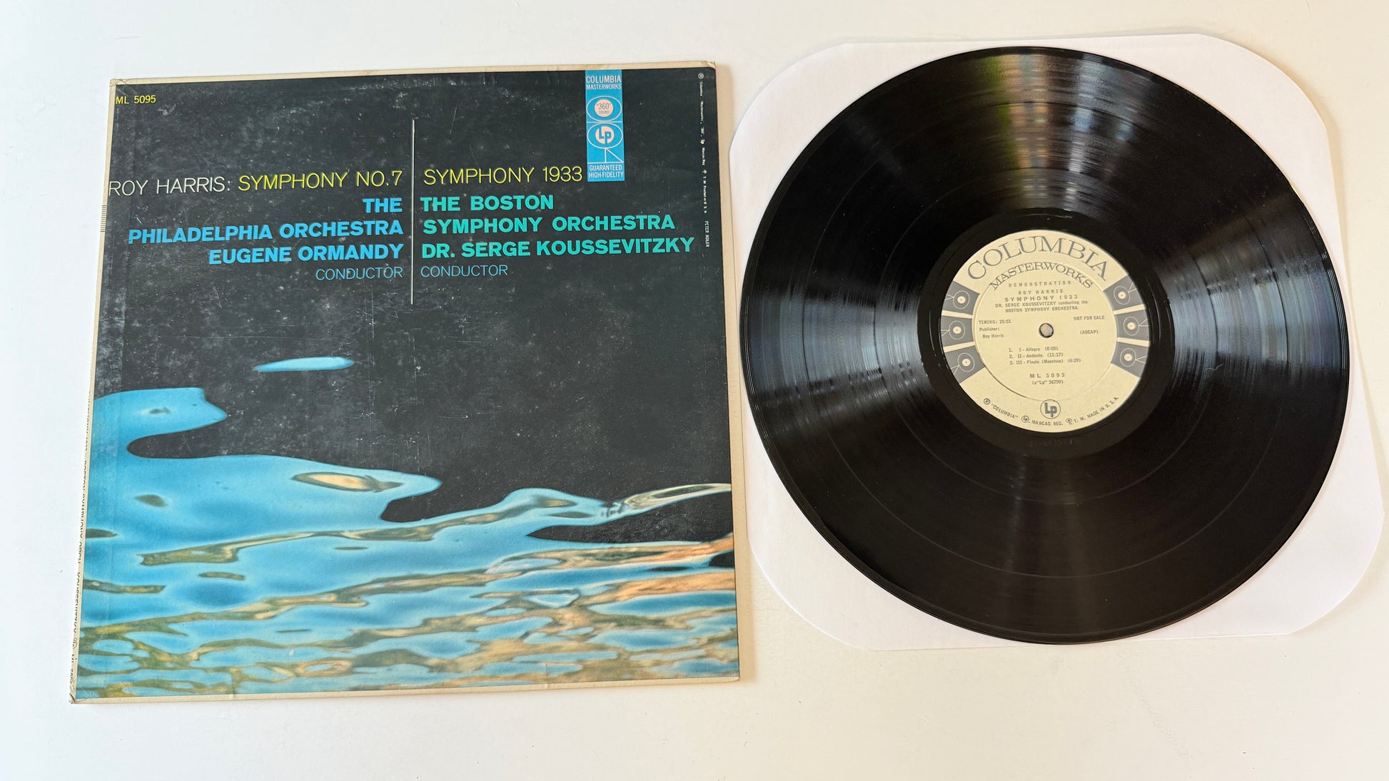 Roy Harris Symphony No. 7 | Symphony 1933 Used Vinyl LP VG+\VG