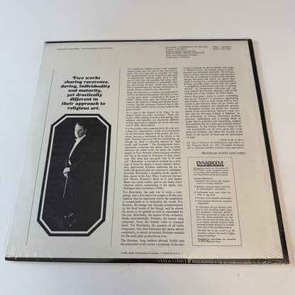 Igor Stravinsky Symphony Of Psalms / Gloria Used Vinyl LP M\NM