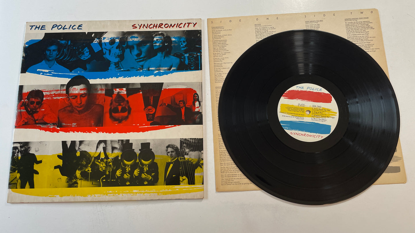 The Police Synchronicity Used Vinyl LP VG+\VG+