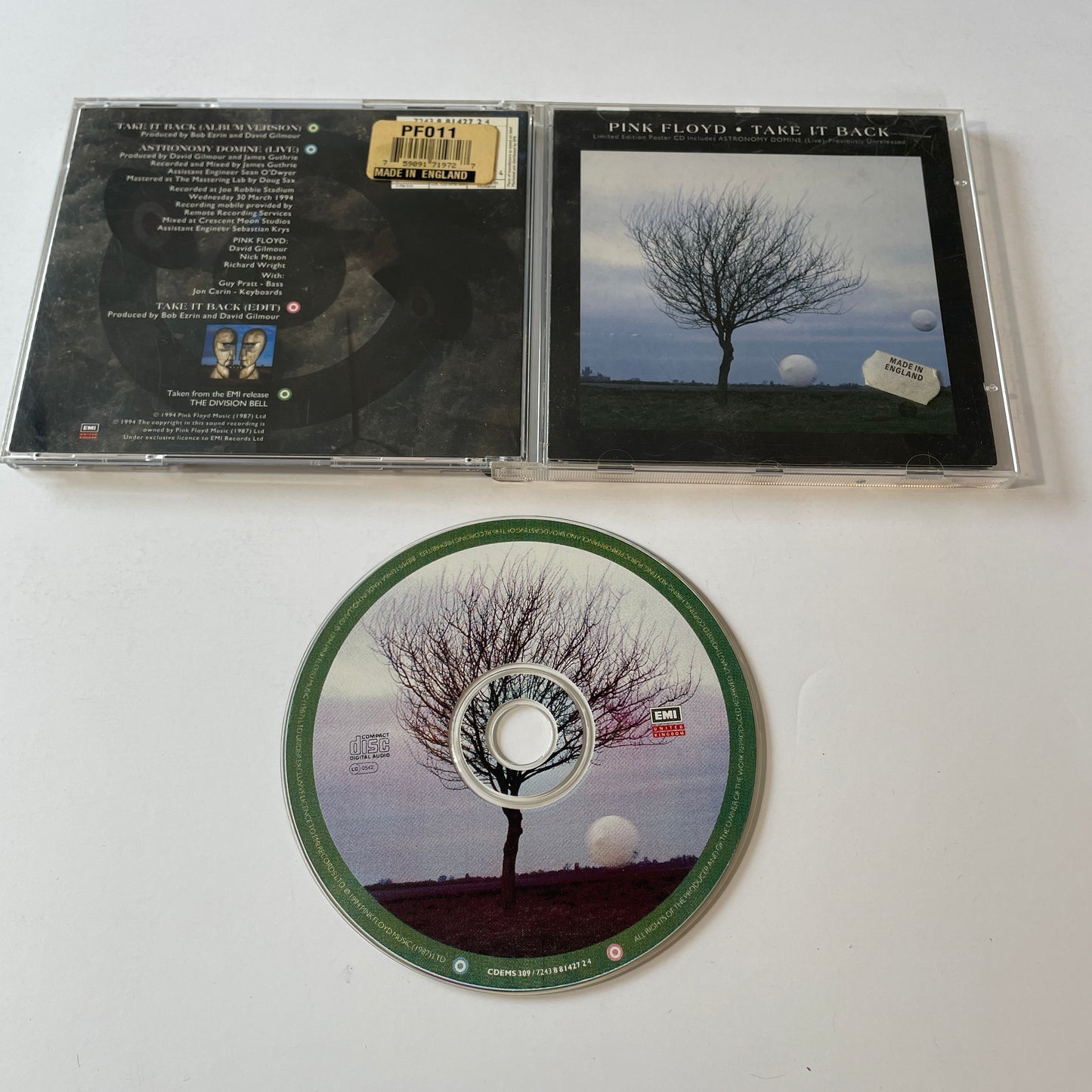 Pink Floyd Take It Back Used CD VG+\VG