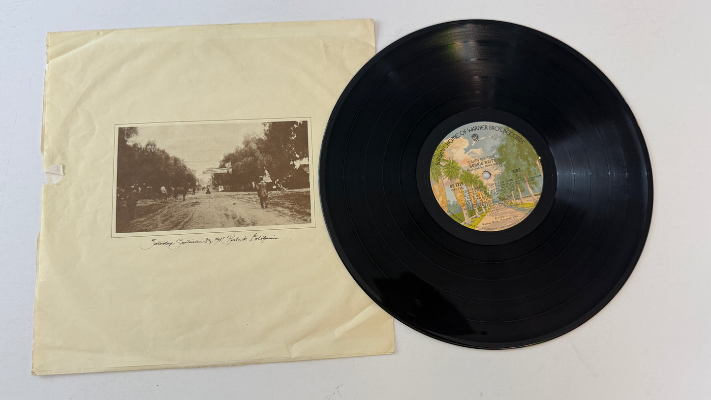 Bonnie Raitt Takin My Time Used Vinyl LP VG+\VG