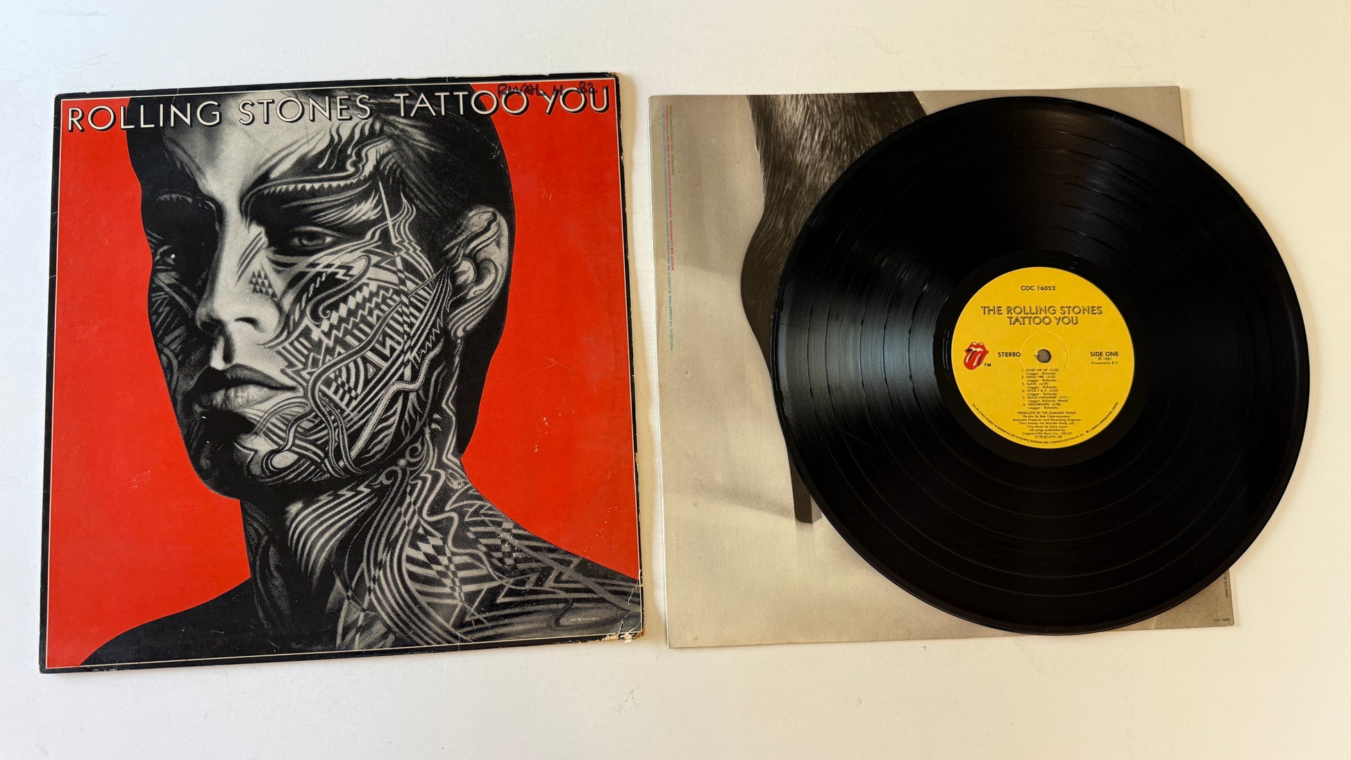 The Rolling Stones Tattoo You Used Vinyl LP VG+\VG