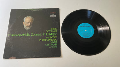 Tchaikovsky Oistrakh Violin Concerto In D Major \ Black