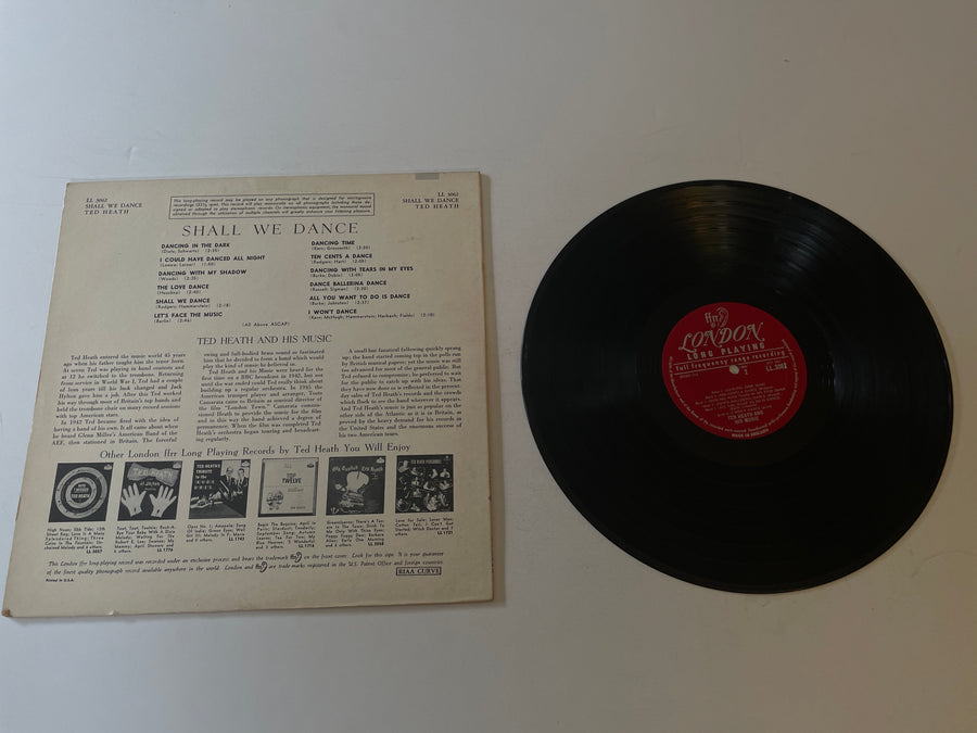 Ted Heath And His Music Shall We Dance Used Vinyl LP VG+\VG