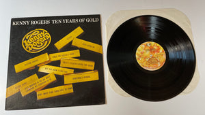 Kenny Rogers Ten Years Of Gold Used Vinyl LP VG+\VG+