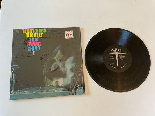 Terry Gibbs Quartet That Swing Thing! Used Vinyl LP VG+\VG+