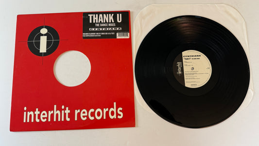 Cynthiana Thank U Used Vinyl LP VG+\VG+