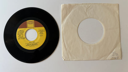Stevie Wonder That Girl Used 45 RPM 7" Vinyl VG+\