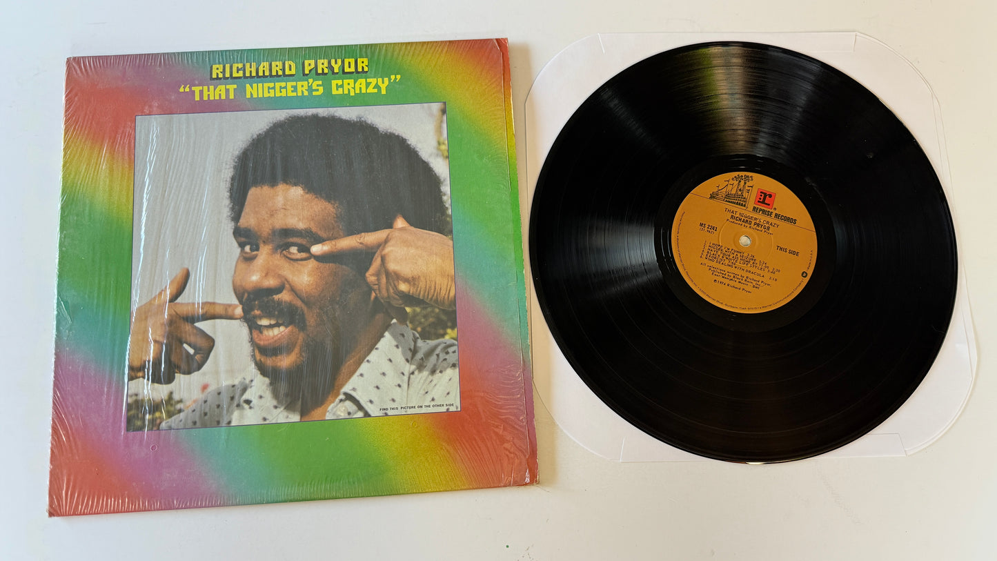 Richard Pryor That Nigger's Crazy Used Vinyl LP VG+\VG+