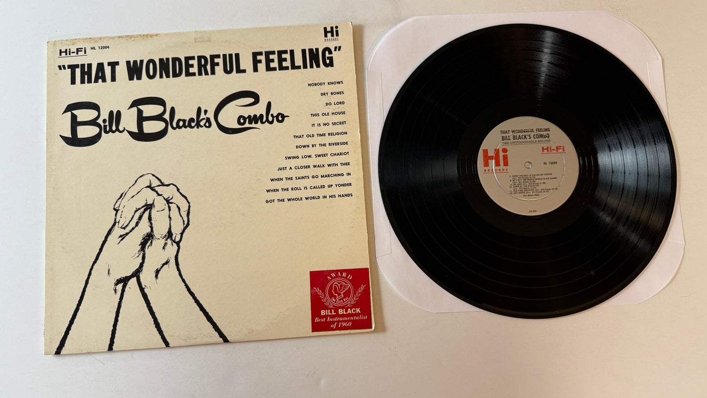 Bill Black's Combo That Wonderful Feeling Used Vinyl LP VG+\VG+