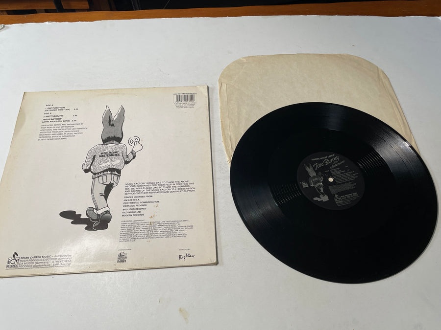 Jive Bunny And The Mastermixers That's What I Like 12" Used Vinyl Single VG+\VG+