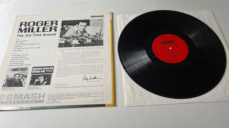 Roger Miller The 3rd Time Around Used Vinyl LP VG+\VG+