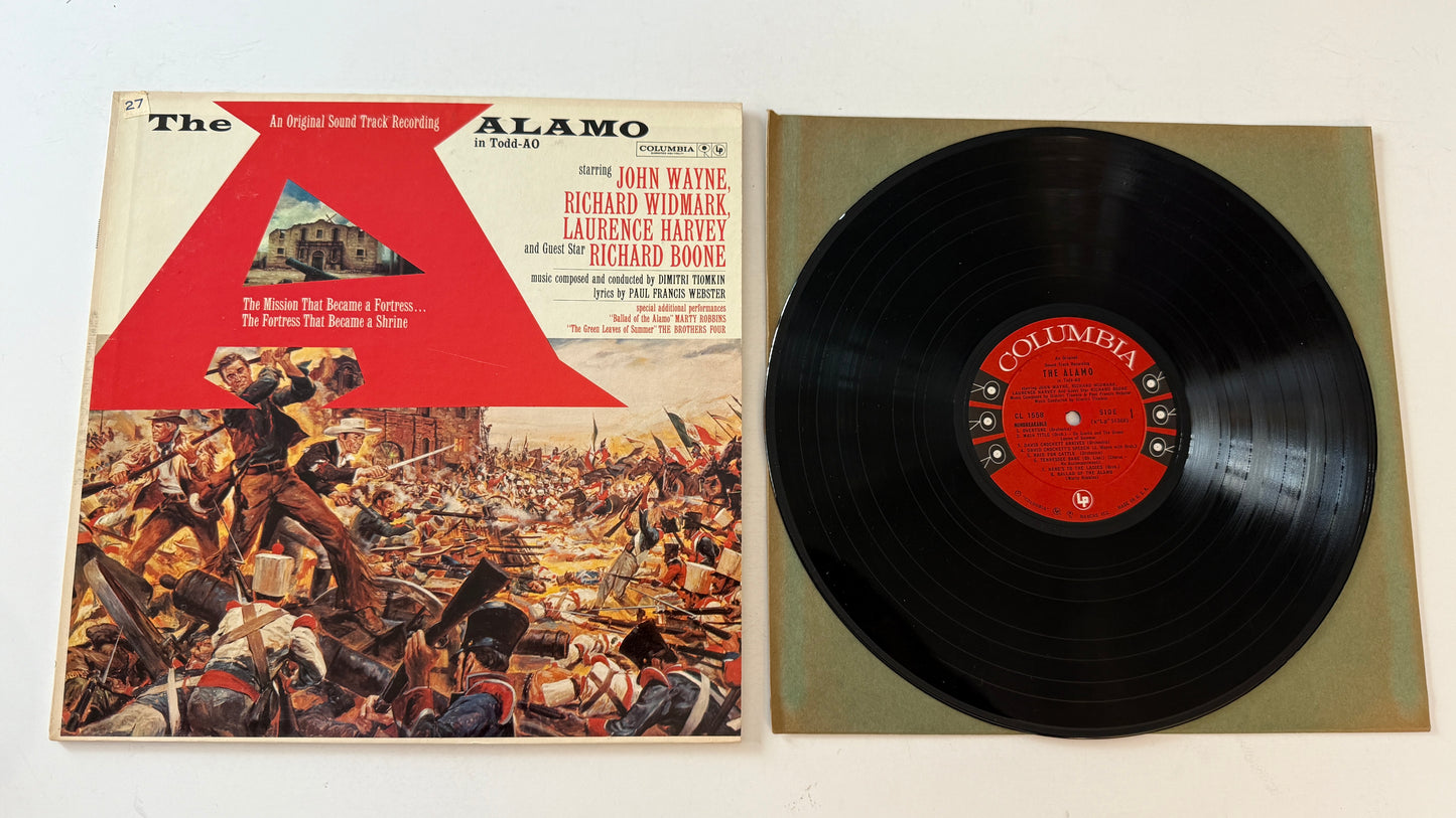 Dimitri Tiomkin The Alamo (In Todd-AO) Used Vinyl LP VG+\VG+