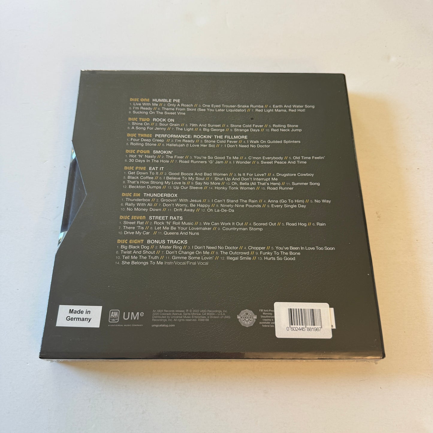 Humble Pie The A&M Records Box Set: 1970 New Sealed CD M\M