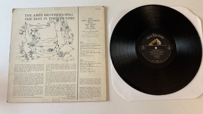 The Ames Brothers The Ames Brothers Sing The Best In The Country Used Vinyl LP VG+\VG