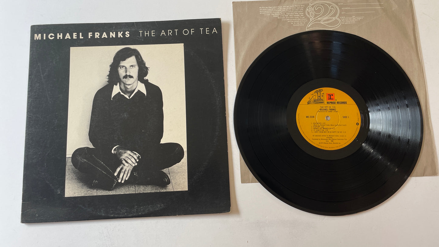 Michael Franks The Art Of Tea Used Vinyl LP VG+\VG