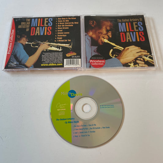 Miles Davis The Ballad Artistry Of Miles Davis Used CD VG+\VG+