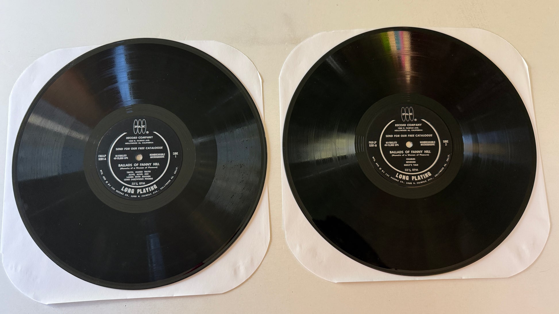 Various The Ballad Of Fanny Hill Used Vinyl 2LP VG+\VG