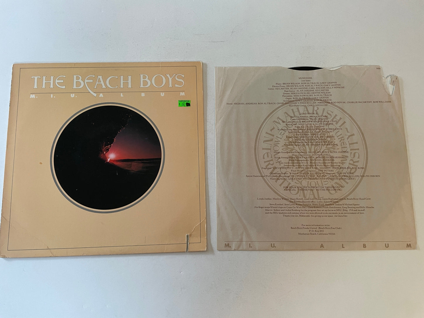 The Beach Boys M.I.U. Album Used Vinyl LP VG\VG