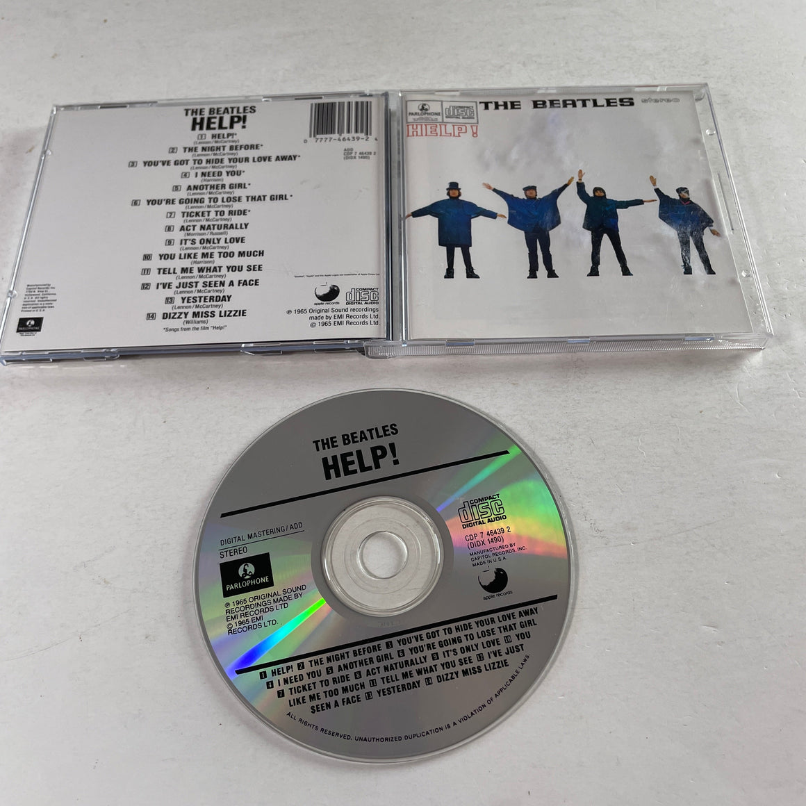 The Beatles Help! Used CD VG\VG