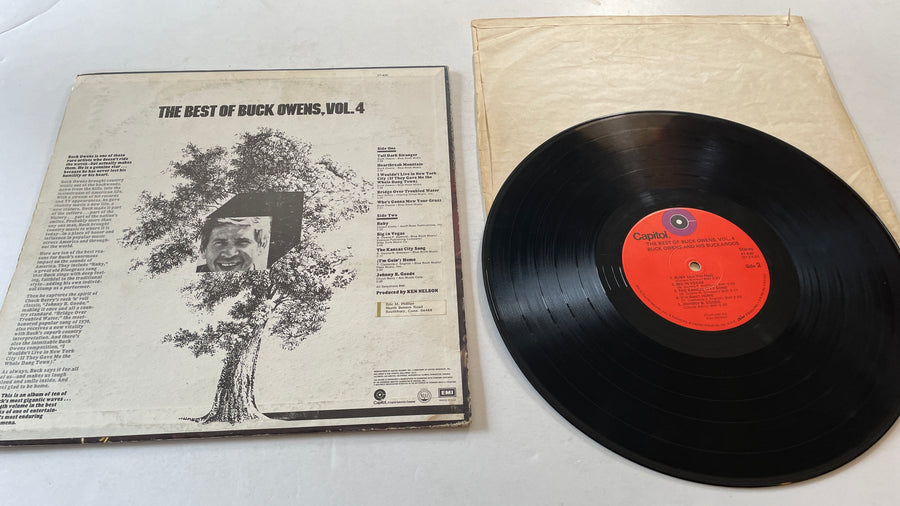Buck Owens And His Buckaroos The Best Of Buck Owens Vol. 4 Used Vinyl LP VG+\G+