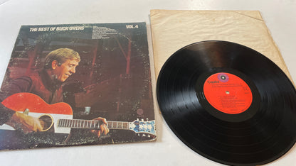 Buck Owens And His Buckaroos The Best Of Buck Owens Vol. 4 Used Vinyl LP VG+\G+