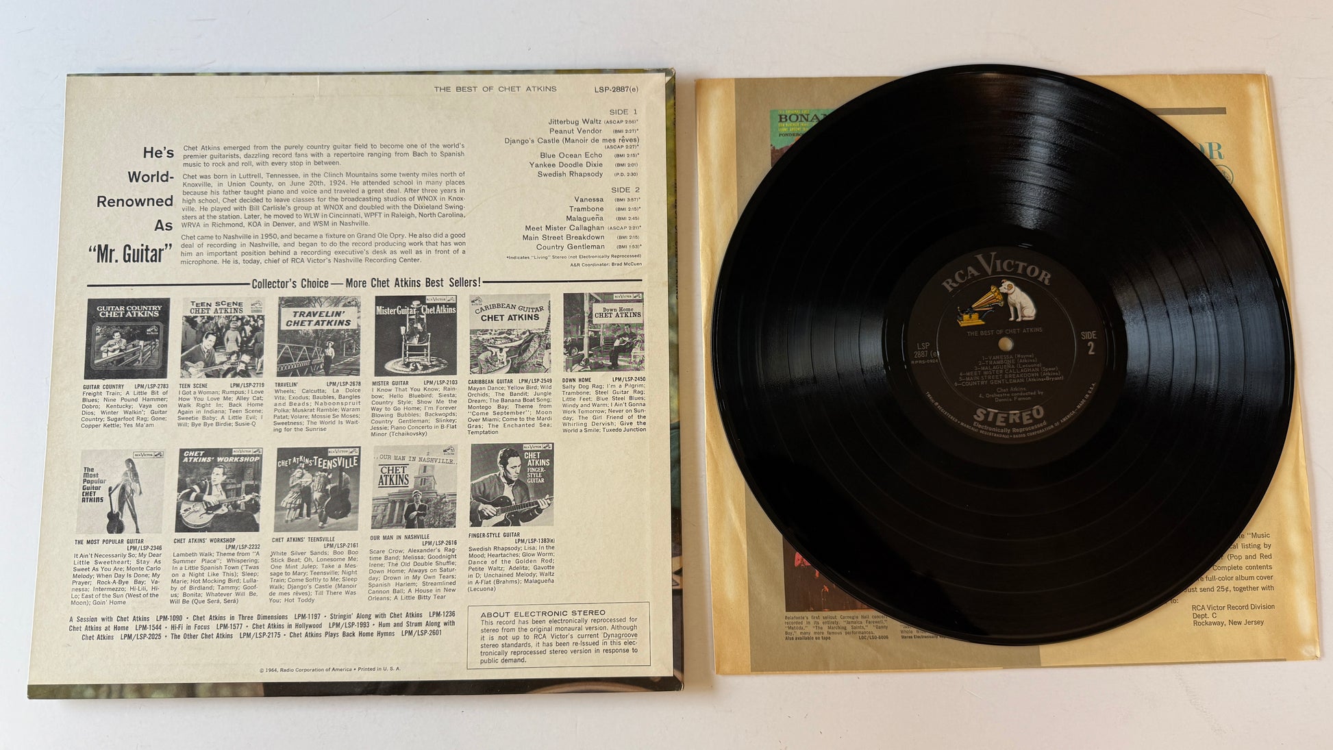Chet Atkins The Best Of Chet Atkins Used Vinyl LP VG+\VG+