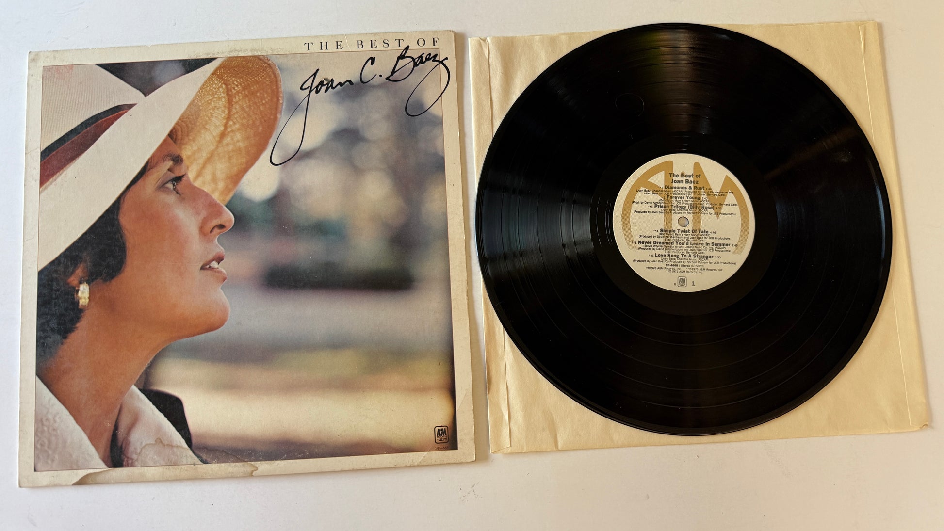 Joan Baez The Best Of Joan C. Baez Used Vinyl LP VG+\VG
