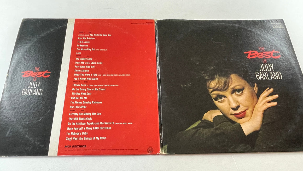 Judy Garland The Best Of Judy Garland Used Vinyl 2LP VG+\VG