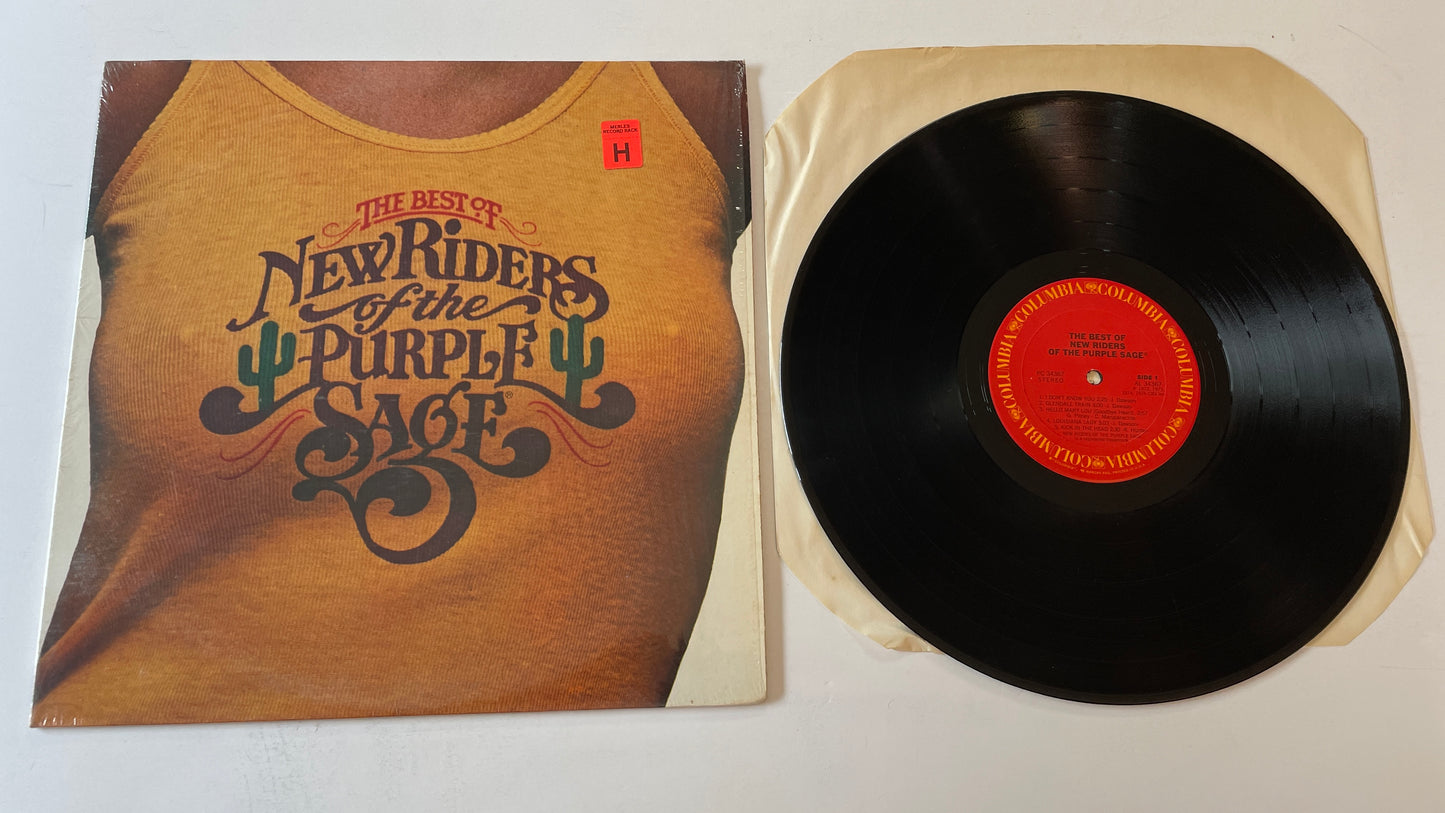 New Riders Of The Purple Sage The Best Of New Riders Of The Purple Sage Used Vinyl LP VG+\VG+