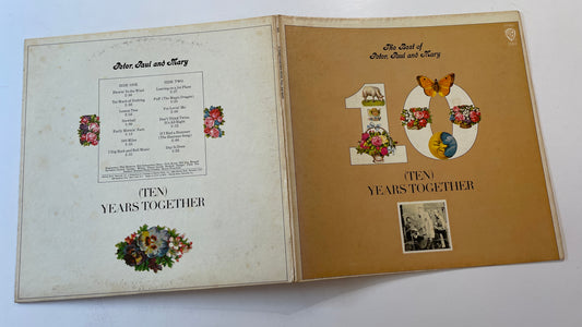 Peter, Paul & Mary The Best Of Peter, Paul And Mary: (Ten) Years Together Used Vinyl LP VG+\VG