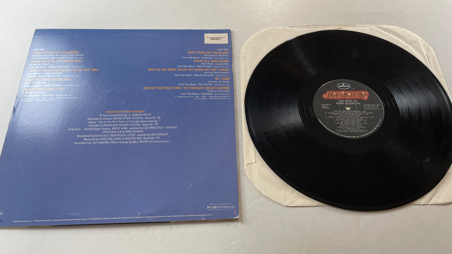 Reba McEntire The Best Of Reba McEntire Used Vinyl LP VG+\VG