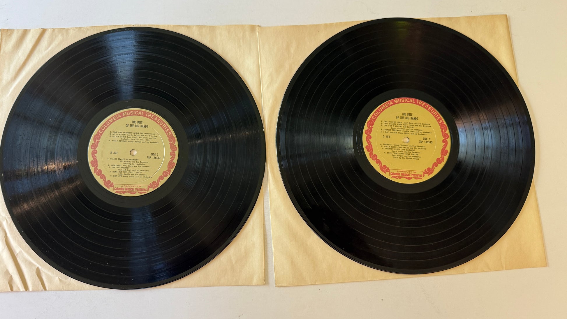 Various The Best Of The Big Bands Used Vinyl 2LP VG+\VG