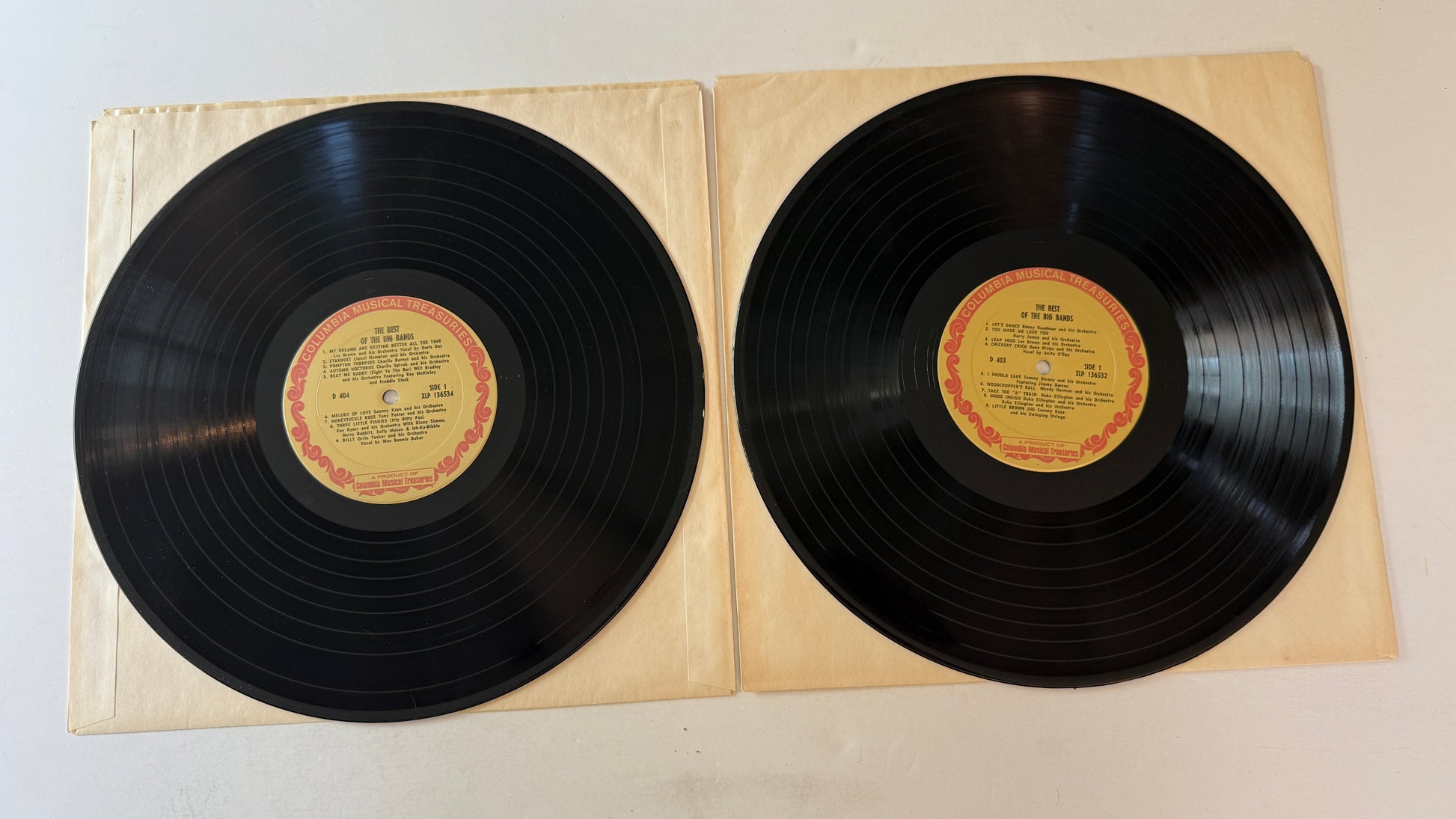 Various The Best Of The Big Bands Used Vinyl 2LP VG+\G+