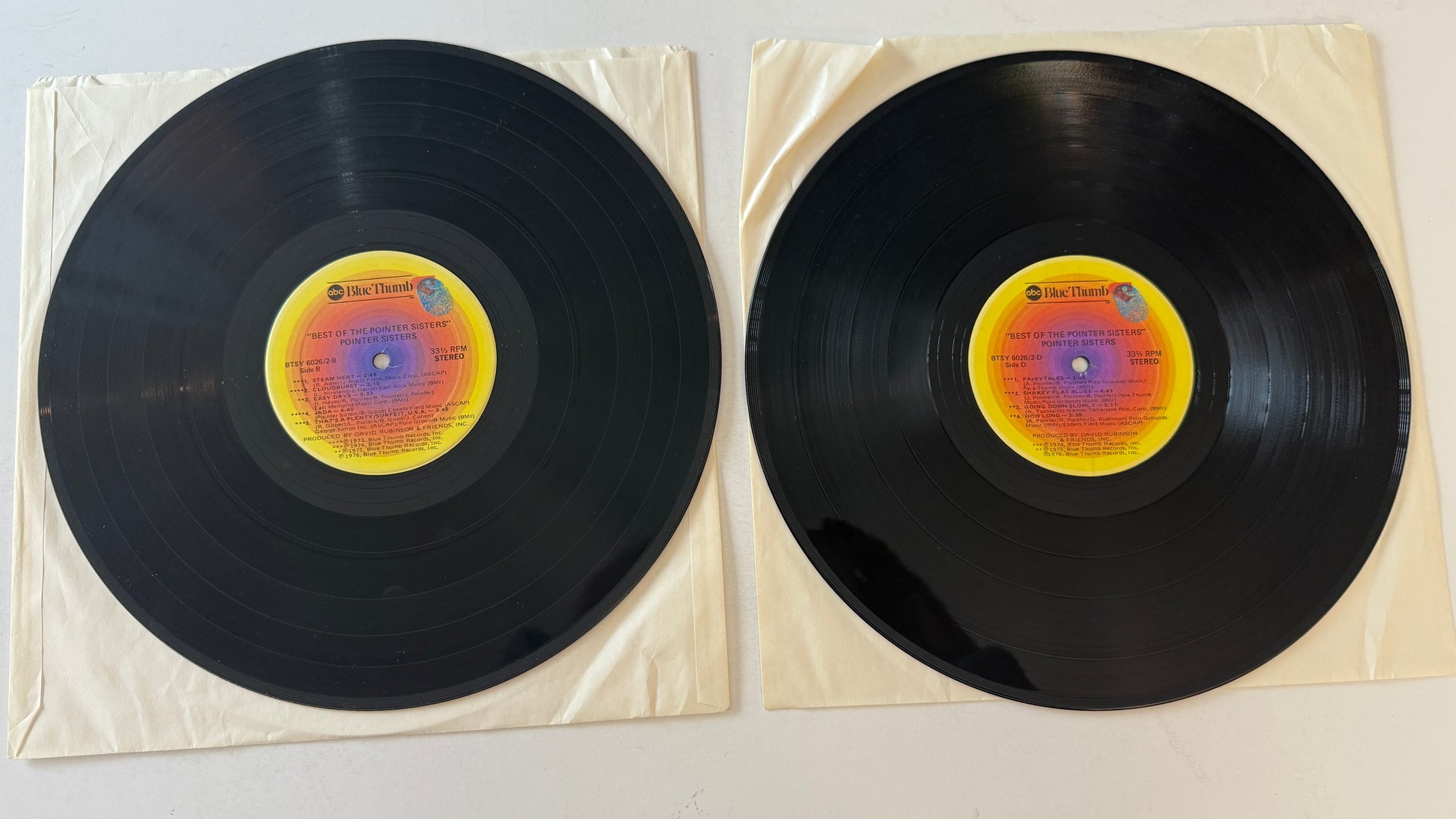 Pointer Sisters The Best Of The Pointer Sisters Used Vinyl 2LP VG+\VG