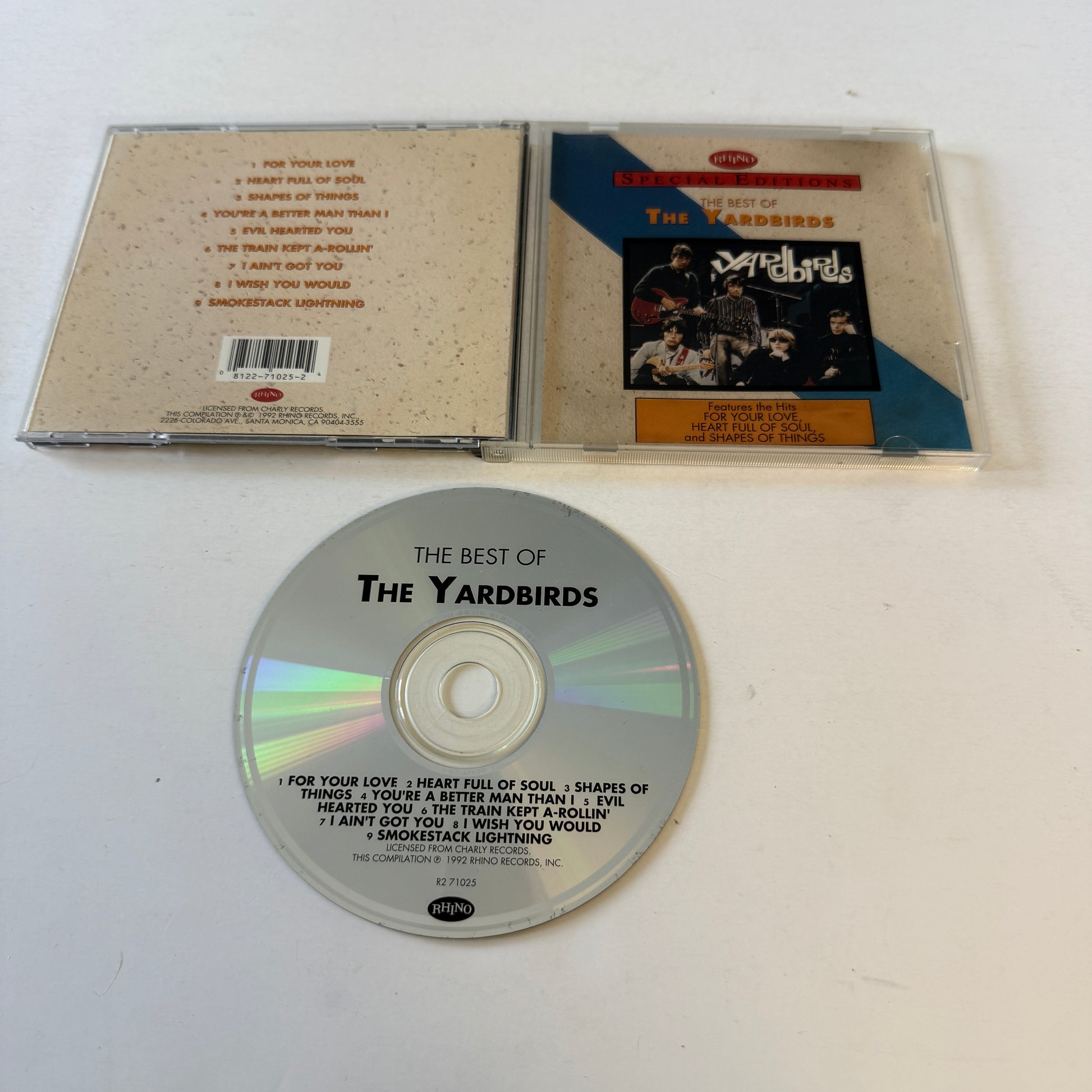 The Yardbirds The Best Of The Yardbirds Used CD VG+\VG+