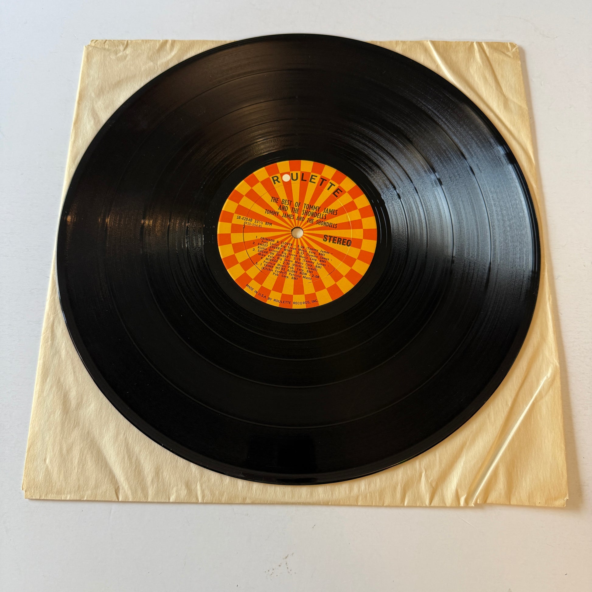 Tommy James & The Shondells The Best Of Tommy James & The Shondells Used Vinyl LP VG+\VG