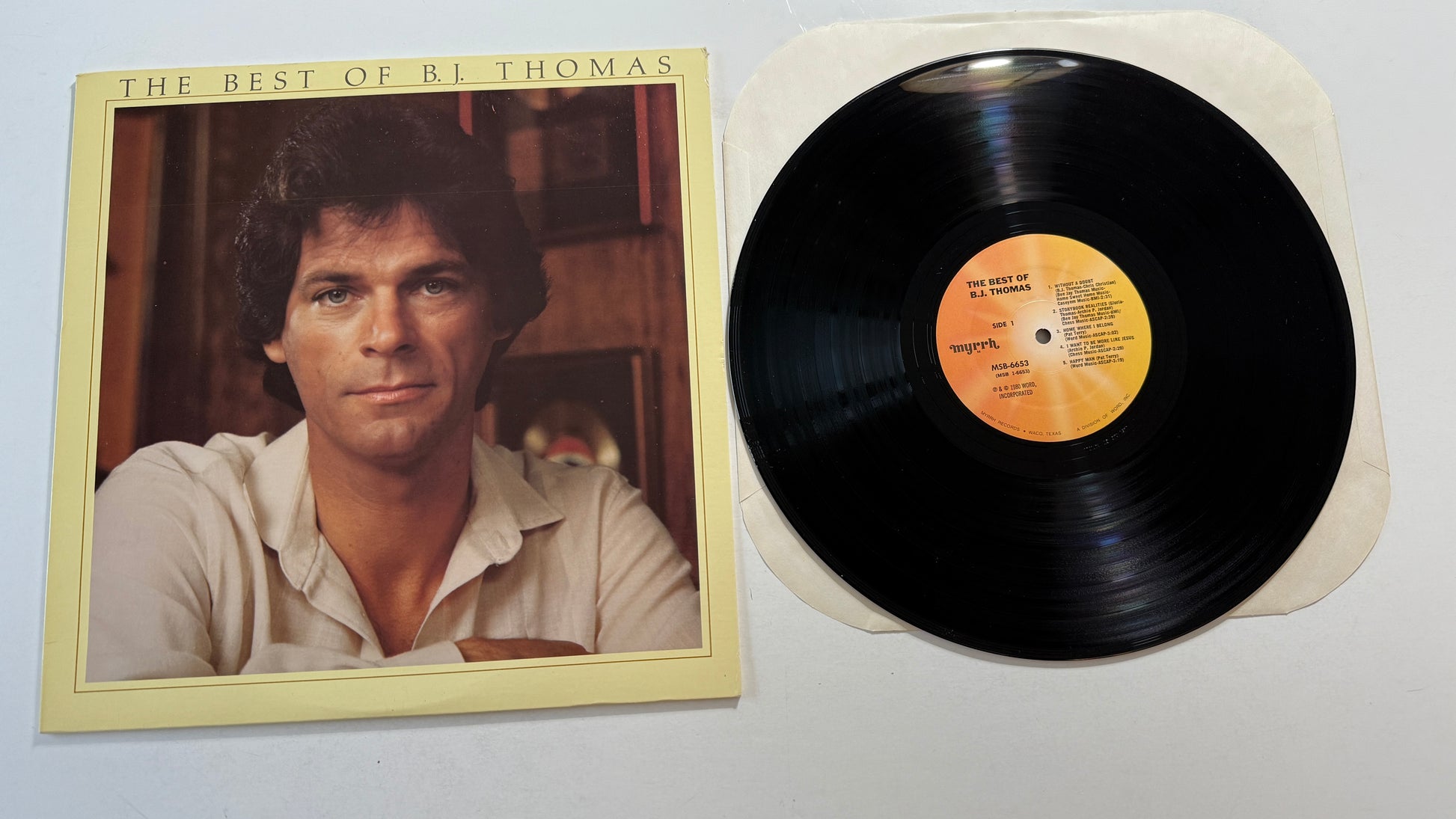B.J. Thomas The Best Of Used Vinyl LP VG+\VG+