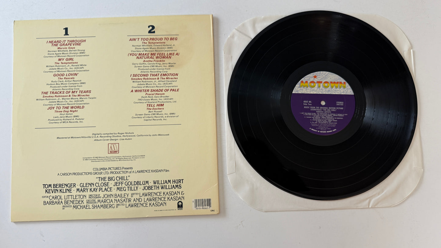 Various The Big Chill - Original Motion Picture Soundtrack Used Vinyl LP VG+\VG+