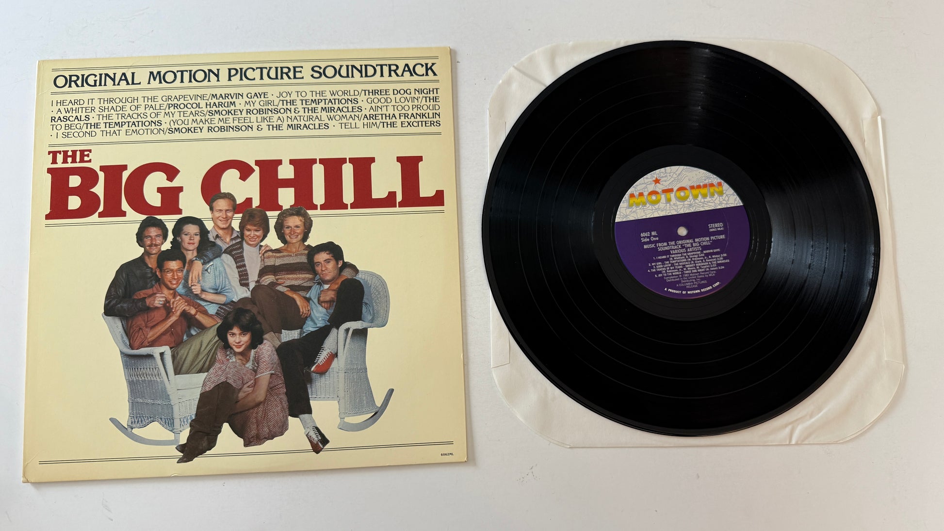 Various The Big Chill - Original Motion Picture Soundtrack Used Vinyl LP VG+\VG+