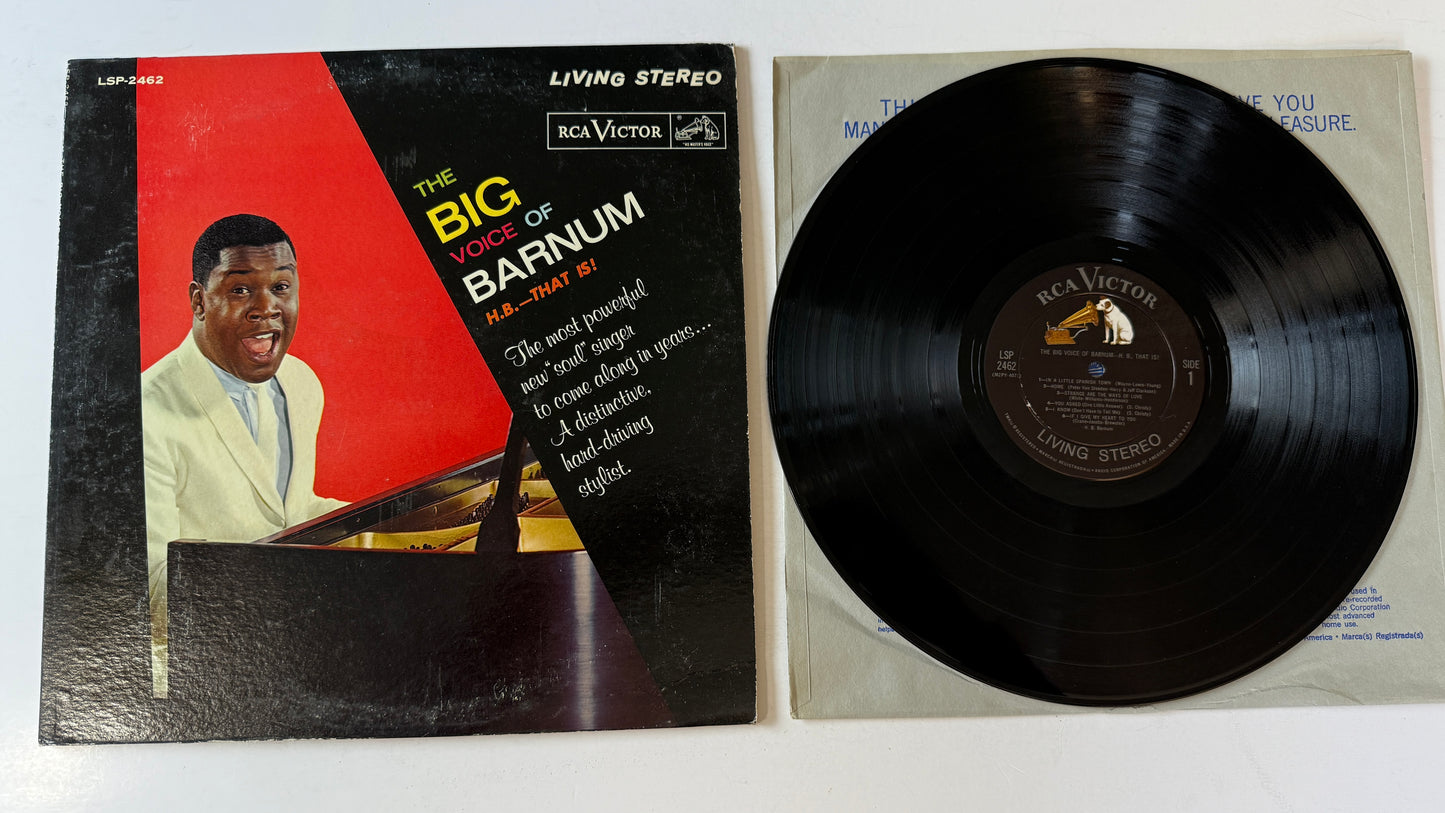 H.B. Barnum The Big Voice Of Barnum - H.B. That Is! Used Vinyl LP VG+\VG