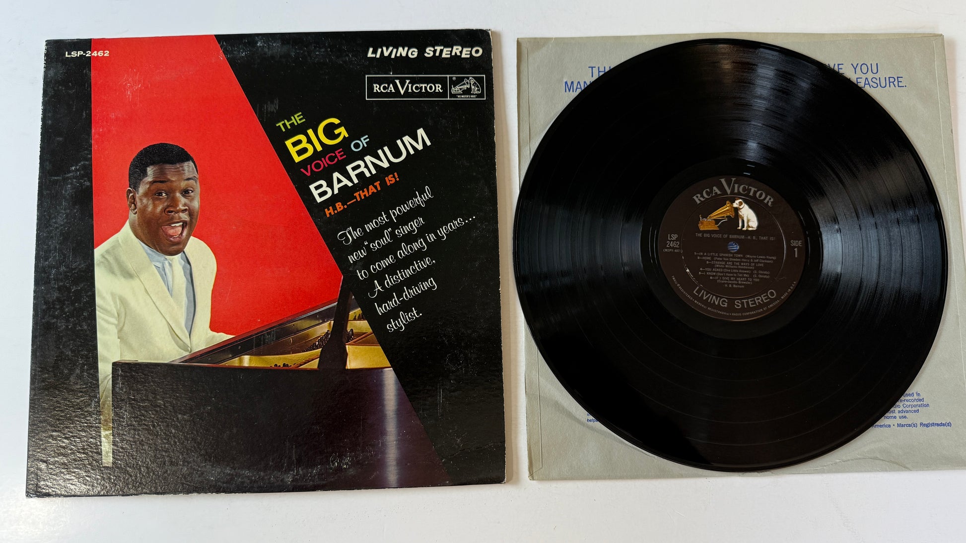 H.B. Barnum The Big Voice Of Barnum - H.B. That Is! Used Vinyl LP VG+\VG