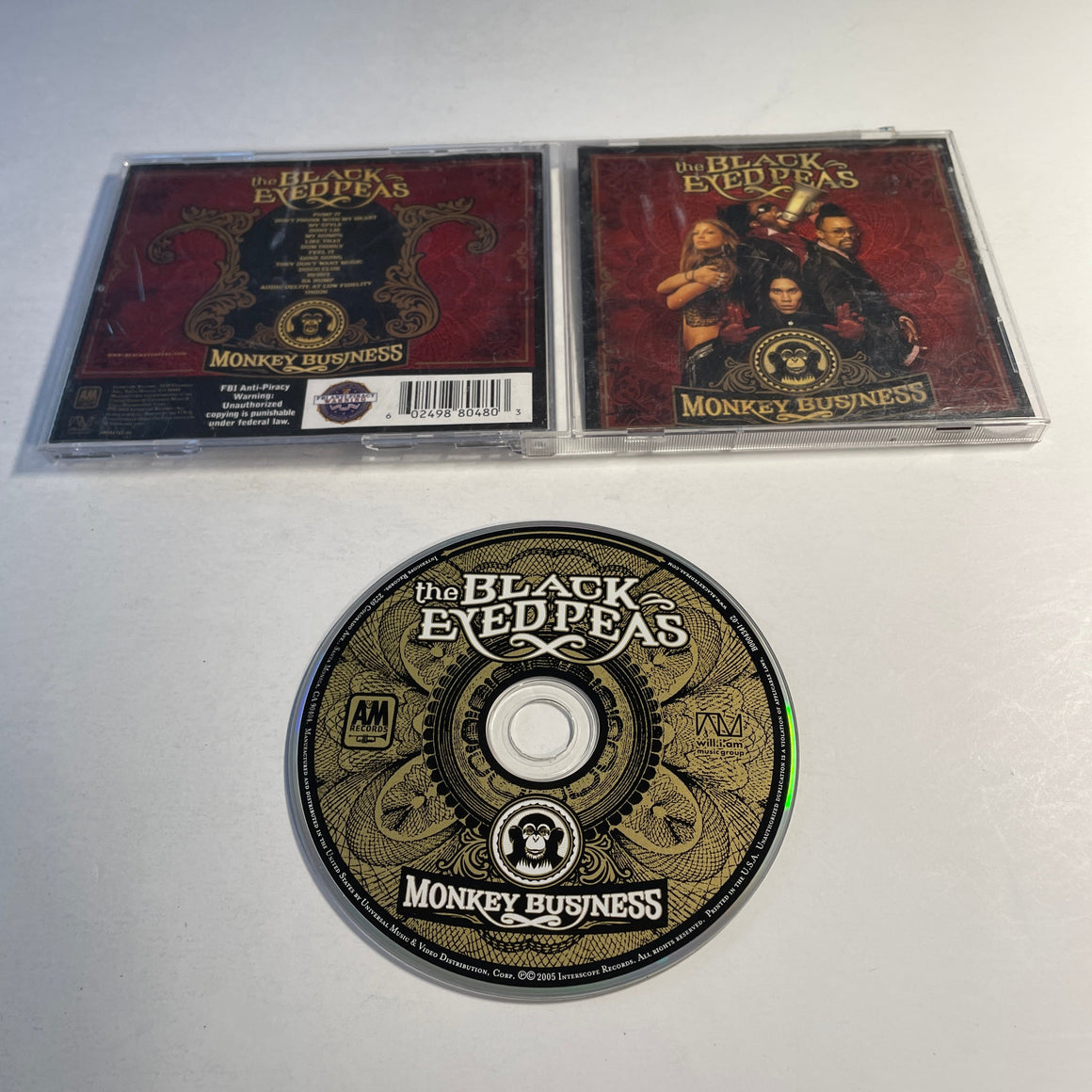 The Black Eyed Peas Monkey Business Used CD VG\VG