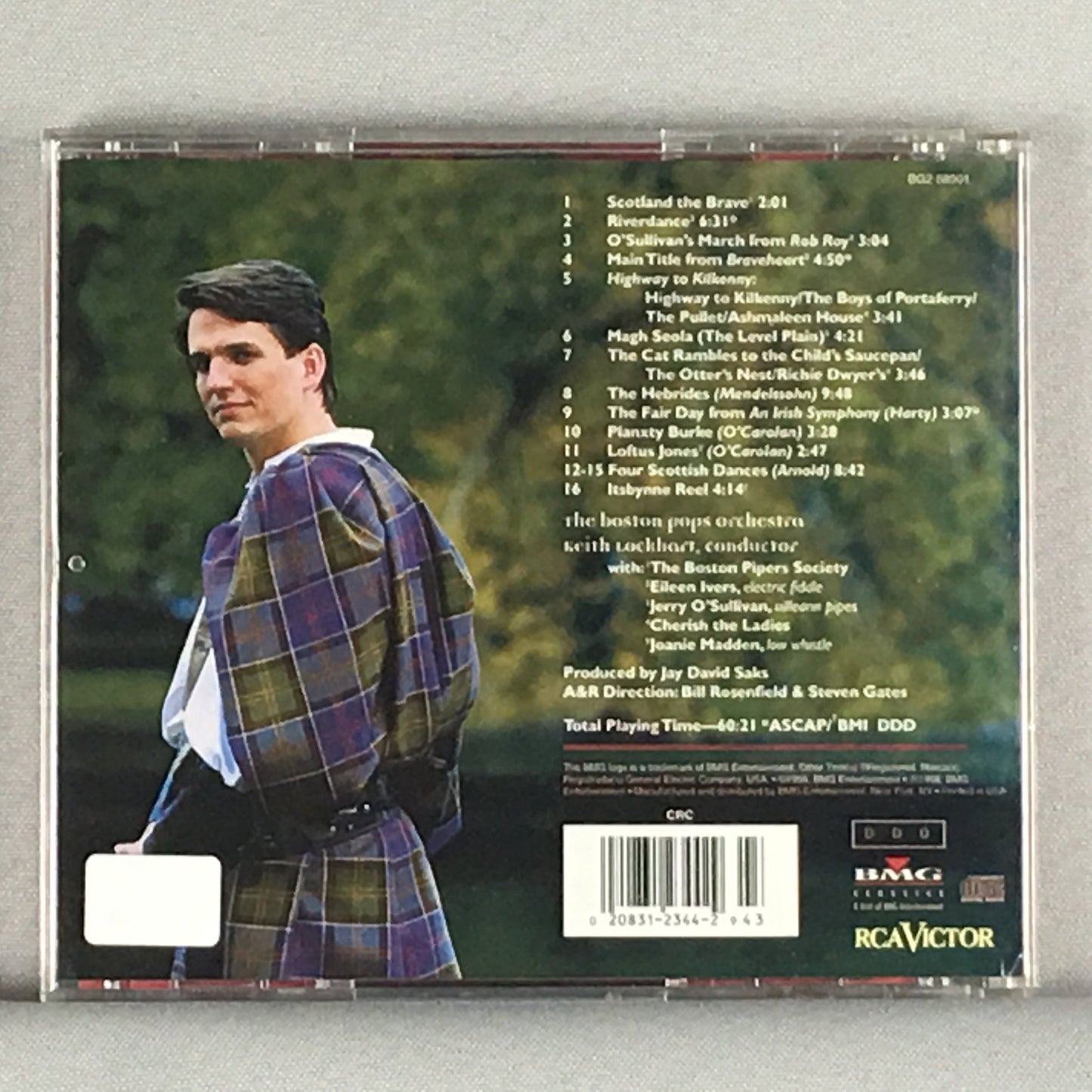 The Boston Pops Orchestra, Keith Lockhart ‎ The Celtic Album Used CD VG+\VG+