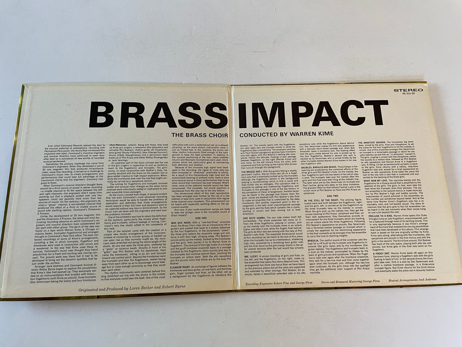 The Brass Choir Warren Kime Brass Impact Used Vinyl LP VG+\VG+