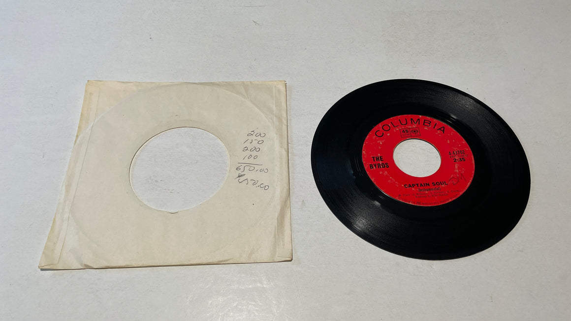The Byrds 5 D (Fifth Dimension) / Captain Soul (Instrumental) Used 45 RPM 7" Vinyl VG+\VG+