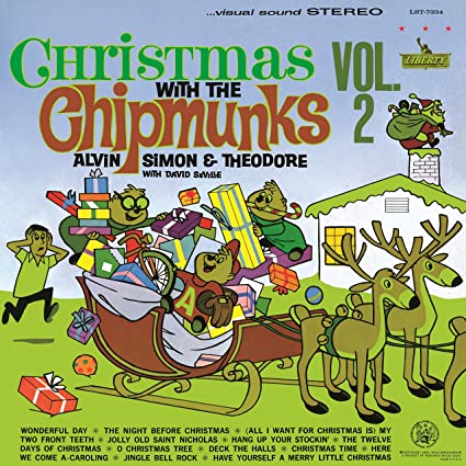 The Chipmunks Christmas With The Chipmunks Vol. 2 (White Vinyl) New Colored Vinyl LP M\M